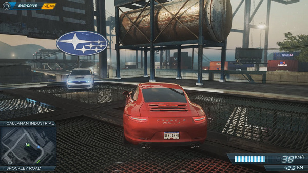 Need for Speed Most Wanted（2012）インプレッサを発見