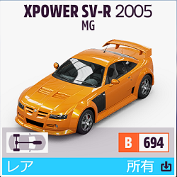MG XPOWER SV-R 2005(50,000Cr)