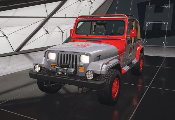 Universal Studios Jeep Wrangler Sahara 「ジュラシック パーク」1992