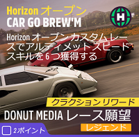 Horizonオープンの画像