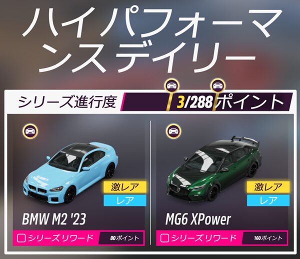 シリーズ53のリワードです。