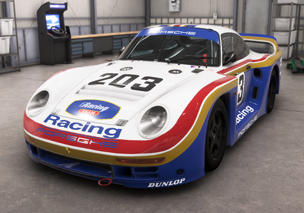 1987 Porsche #203 Porsche AG 961　1