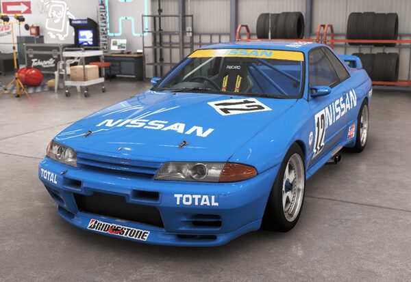 1990 NISSAN #12 SKYLINE GT-R(BNR32 GR.A) JTC1