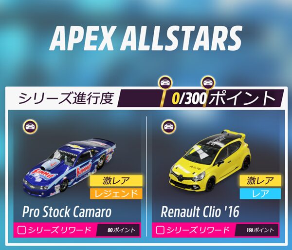 シリーズ61のリワードです。